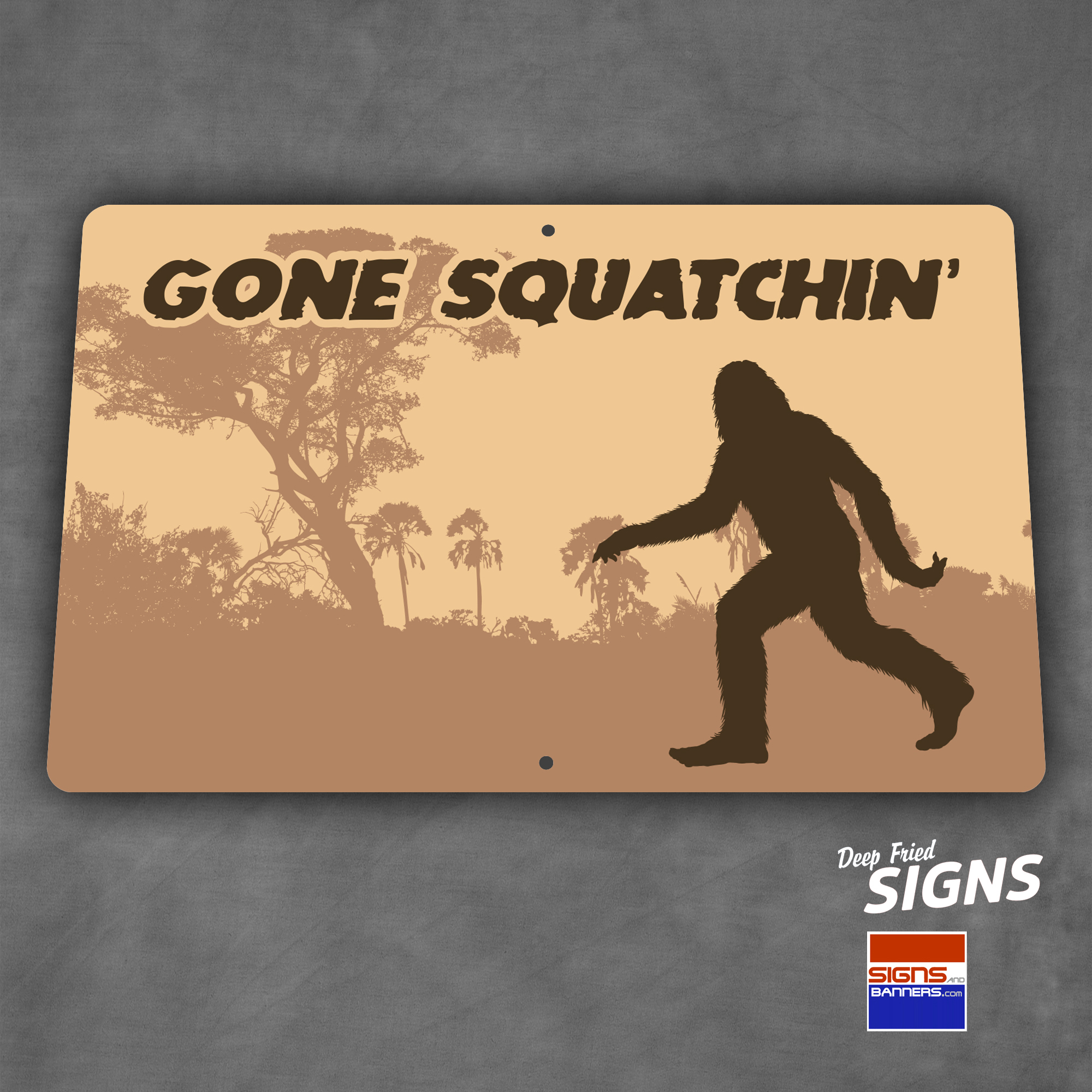 Gone Squatchin' Brown